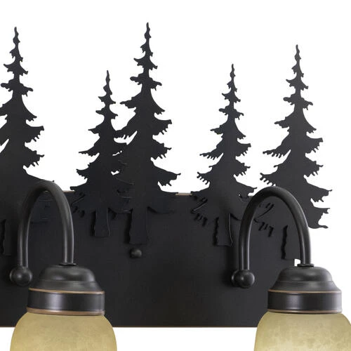 Cheapest ❤️ Patriot Lighting® Yosemite Burnished Bronze 3 Light Vanity Light 💯 4 Cheapest ❤️ Patriot Lighting® Yosemite Burnished Bronze 3 Light Vanity Light 💯 - Image 2