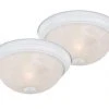 Best Sale 🎉 Patriot Lighting® Stella White 1-Light Flush Mount Ceiling Light - 2 Pack 🎉