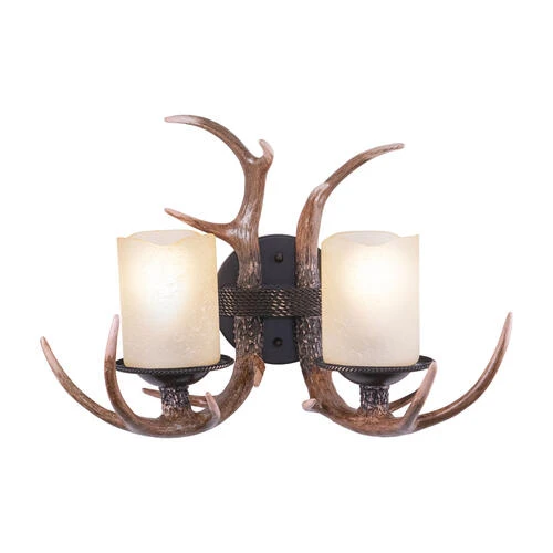 Best Sale 🤩 Patriot Lighting® Yoho Black Walnut 2 Light Antler Vanity Light ✔️ 3 Best Sale 🤩 Patriot Lighting® Yoho Black Walnut 2 Light Antler Vanity Light ✔️