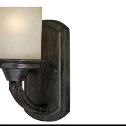 Best deal 😉 Patriot Lighting® Halifax Black Walnut 1 Light Vanity Light 🎉
