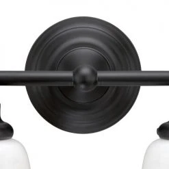 Coupon 💯 Patriot Lighting® Huntley Oil Rubbed Bronze 2 Light Vanity Light ⭐ -Patriot Lighting Sales W0168 3