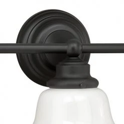 Promo ✨ Patriot Lighting® Huntley Oil Rubbed Bronze 3 Light Vanity Light 🎁 -Patriot Lighting Sales W0170 4