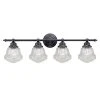 Top 10 ⌛ Patriot Lighting® Huntley Oil Rubbed Bronze 4 Light Vanity Light 🎉 -Patriot Lighting Sales W0191