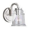 Buy 😍 Patriot Lighting® Toledo Satin Nickel 1 Light Vanity Light 👏 -Patriot Lighting Sales W0239