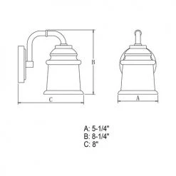Buy 😍 Patriot Lighting® Toledo Satin Nickel 1 Light Vanity Light 👏 11 Buy 😍 Patriot Lighting® Toledo Satin Nickel 1 Light Vanity Light 👏 -Patriot Lighting Sales W0239 DWG