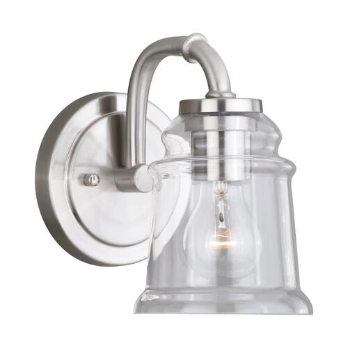 Buy 😍 Patriot Lighting® Toledo Satin Nickel 1 Light Vanity Light 👏 3 Buy 😍 Patriot Lighting® Toledo Satin Nickel 1 Light Vanity Light 👏