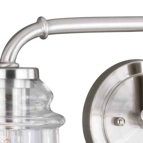 Buy 💯 Patriot Lighting® Toledo Satin Nickel 3 Light Vanity Light 🎁 5 Buy 💯 Patriot Lighting® Toledo Satin Nickel 3 Light Vanity Light 🎁 - Image 3