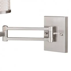 Outlet 👍 Patriot Lighting® Polk Satin Nickel 1 Light Wall Light ✔️ 9 Outlet 👍 Patriot Lighting® Polk Satin Nickel 1 Light Wall Light ✔️ -Patriot Lighting Sales W0259 2