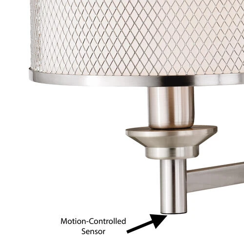 Outlet 👍 Patriot Lighting® Polk Satin Nickel 1 Light Wall Light ✔️ 6 Outlet 👍 Patriot Lighting® Polk Satin Nickel 1 Light Wall Light ✔️ - Image 4