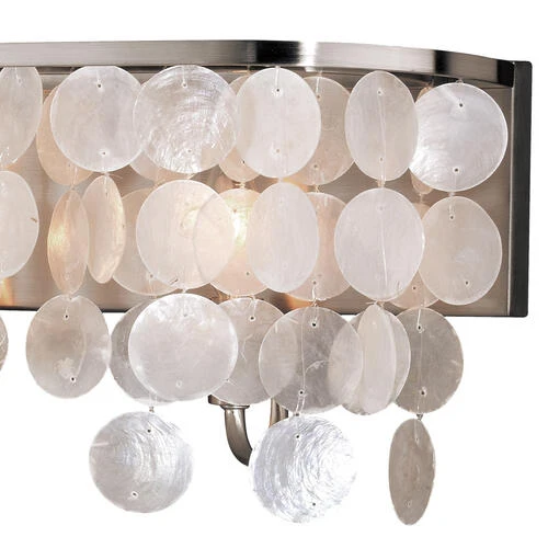 Budget 👏 Patriot Lighting® Elsa Satin Nickel 6 Light Vanity Light 🤩 6 Budget 👏 Patriot Lighting® Elsa Satin Nickel 6 Light Vanity Light 🤩 - Image 4