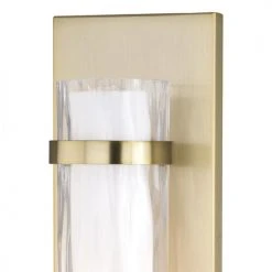 Buy 💯 Patriot Lighting® Vilo Natural Brass 1 Light Vanity Light 😉 -Patriot Lighting Sales W0310 2