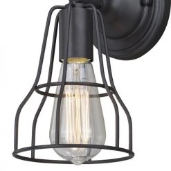 Buy 🤩 Patriot Lighting® Clybourn Oil Rubbed Bronze 1 Light Vanity Light ❤️ -Patriot Lighting Sales W0311 4