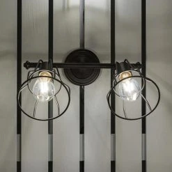 Outlet ✔️ Patriot Lighting® Clybourn Oil Rubbed Bronze 2 Light Vanity Light 🛒 -Patriot Lighting Sales W0312 5