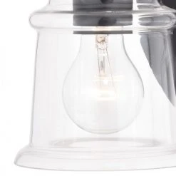 Deals 👍 Patriot Lighting® Toledo Matte Black 1 Light Vanity Light 😍 -Patriot Lighting Sales W0348 3