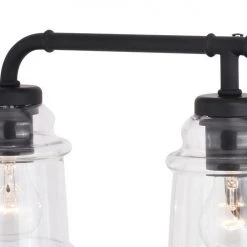 Flash Sale ✨ Patriot Lighting® Toledo Matte Black 3 Light Vanity Light 😉 10 Flash Sale ✨ Patriot Lighting® Toledo Matte Black 3 Light Vanity Light 😉 -Patriot Lighting Sales W0350 1