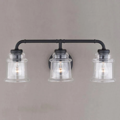 Flash Sale ✨ Patriot Lighting® Toledo Matte Black 3 Light Vanity Light 😉 8 Flash Sale ✨ Patriot Lighting® Toledo Matte Black 3 Light Vanity Light 😉 - Image 6