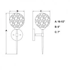 New 😀 Patriot Lighting® Olson Natural Brass 1 Light Wall Light ✨ 17 New 😀 Patriot Lighting® Olson Natural Brass 1 Light Wall Light ✨ -Patriot Lighting Sales W0353 DWG
