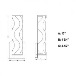 Cheap 🔥 Patriot Lighting® Marseille Chrome 1 Light Wall Light ❤️ -Patriot Lighting Sales W0357 DWG