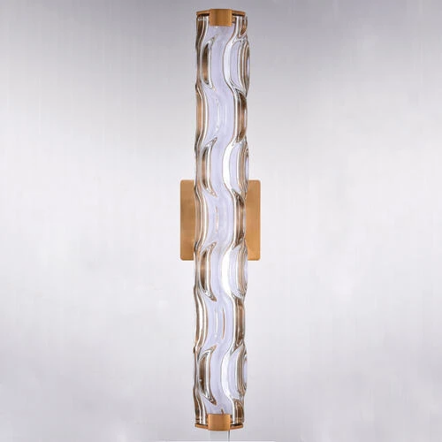 Flash Sale 👍 Patriot Lighting® Marseille Natural Brass 2 Light Wall Light 🎁 4 Flash Sale 👍 Patriot Lighting® Marseille Natural Brass 2 Light Wall Light 🎁 - Image 2