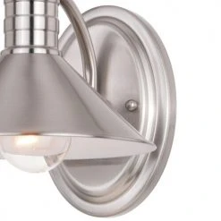 Coupon ⭐ Patriot Lighting® Akron Matte White 1 Light Vanity Light ✨ -Patriot Lighting Sales W0375 1