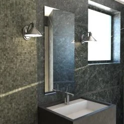 Coupon ⭐ Patriot Lighting® Akron Matte White 1 Light Vanity Light ✨ -Patriot Lighting Sales W0375 L1