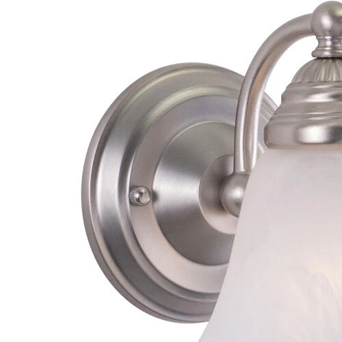 Best Pirce 😀 Patriot Lighting® Standford Brushed Nickel 1 Light Vanity Light ✨ 4 Best Pirce 😀 Patriot Lighting® Standford Brushed Nickel 1 Light Vanity Light ✨ - Image 2
