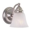 Best Pirce 😀 Patriot Lighting® Standford Brushed Nickel 1 Light Vanity Light ✨ 2 Best Pirce 😀 Patriot Lighting® Standford Brushed Nickel 1 Light Vanity Light ✨ -Patriot Lighting Sales WL35121BN