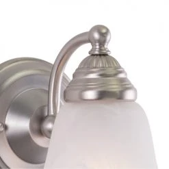 Best Pirce 😀 Patriot Lighting® Standford Brushed Nickel 1 Light Vanity Light ✨ 8 Best Pirce 😀 Patriot Lighting® Standford Brushed Nickel 1 Light Vanity Light ✨ -Patriot Lighting Sales WL35121BN 2