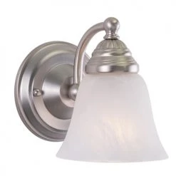 Best Pirce 😀 Patriot Lighting® Standford Brushed Nickel 1 Light Vanity Light ✨