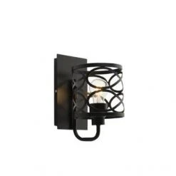 Best Pirce 🎁 Patriot Lighting® Phinny Matte Black 1-Light Indoor Wall Light 🔔