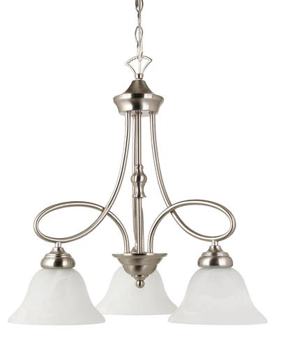 Budget 💯 Patriot Lighting Rianto 3-Light Brushed Nickel Chandelier 🎉 3 Budget 💯 Patriot Lighting Rianto 3-Light Brushed Nickel Chandelier 🎉