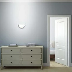 Budget ⌛ Patriot Lighting® Legend Satin Nickel LED Indoor Wall Light ❤️ -Patriot Lighting Sales inuse3519139