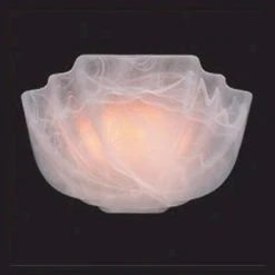 New ⭐ Patriot Lighting® Alabaster Geometric Replacement Glass ✔️