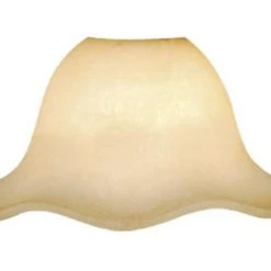 Outlet 😀 Patriot Lighting® Amber Flake Floral Replacement Glass With 1-5/8" Fitter 👏