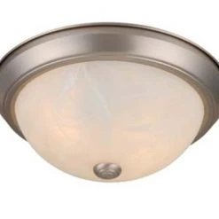 Brand new 🎉 Patriot Lighting® Brushed Nickel 2-Light Flush Mount Ceiling Light - 2 Pack 🎁