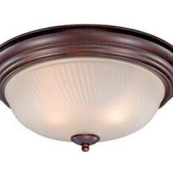 Best Pirce ✨ Patriot Lighting® Galaxy Weathered Patina 2-Light Flush Mount Ceiling Light ✔️