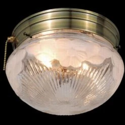 Wholesale 🔔 Patriot Lighting® Flora Antique Brass 2-Light Flush Mount Ceiling Light 😀