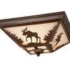 Discount ❤️ Patriot Lighting® Yellowstone Burnished Bronze 3-Light Flush Mount Ceiling Light 🤩 -Patriot Lighting Sales vx cc38314bbz