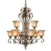 Cheapest 🔔 Patriot Lighting® Monaco 9-Light Peruvian Patina Chandelier 🧨 -Patriot Lighting Sales vx ch50309pu
