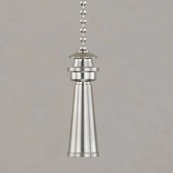 Best Pirce ⭐ Patriot Lighting® Satin Nickel Lighthouse Pull Chain ⌛