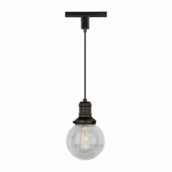 Wholesale ⭐ Patriot Lighting® Loft 1-Light Bronze Track Lighting Pendant ✨
