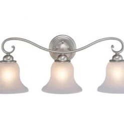 Cheapest ✨ Patriot Lighting® Monrovia 3-Light Brushed Nickel Vanity Light 🥰
